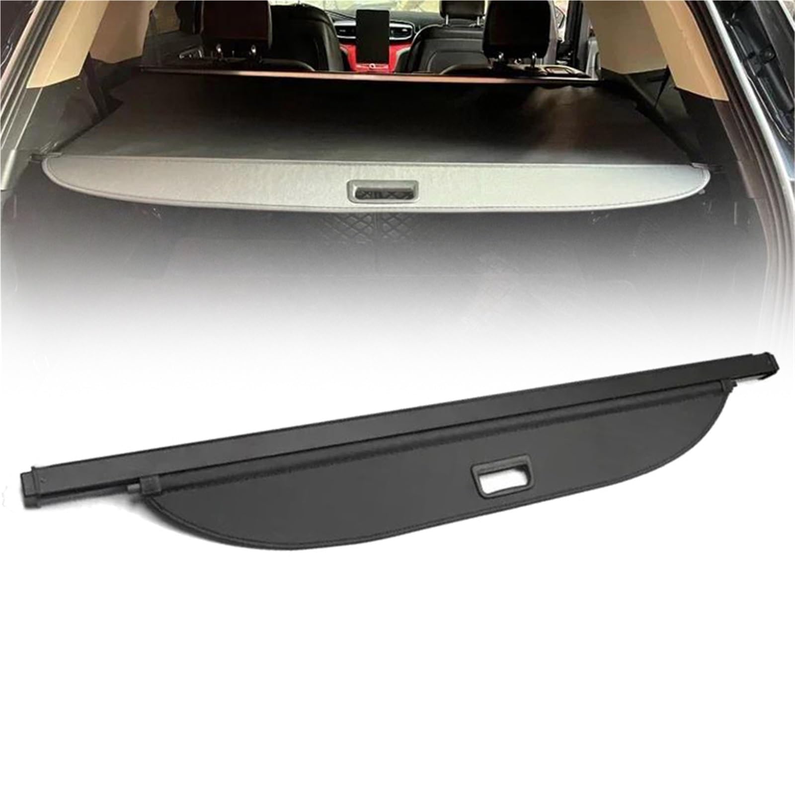 Bouclier de coffre Ford Explorer 2020-2024 en toile robuste et aluminium haut de gamme