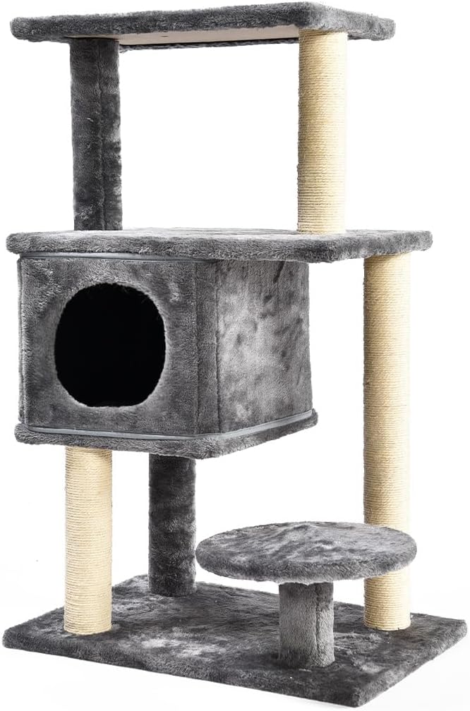 review Max & Marlow 3-in-1 Cat Tree Condo Up to 50