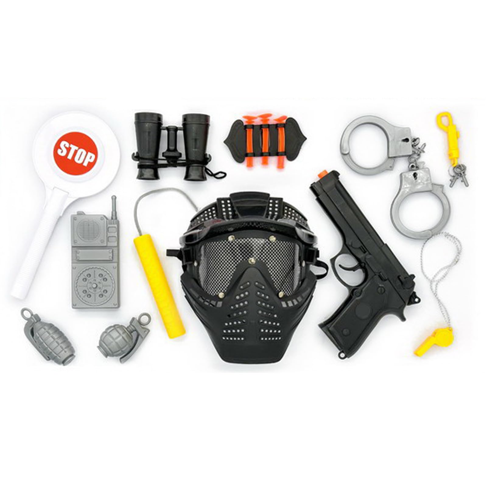 TechPlusTechPlus Kids Adventure Set with Protective Gear, Masks, Swords and more, is an exciting ensemble that sparks imaginative play and promotes outdoor activity Ages 8+