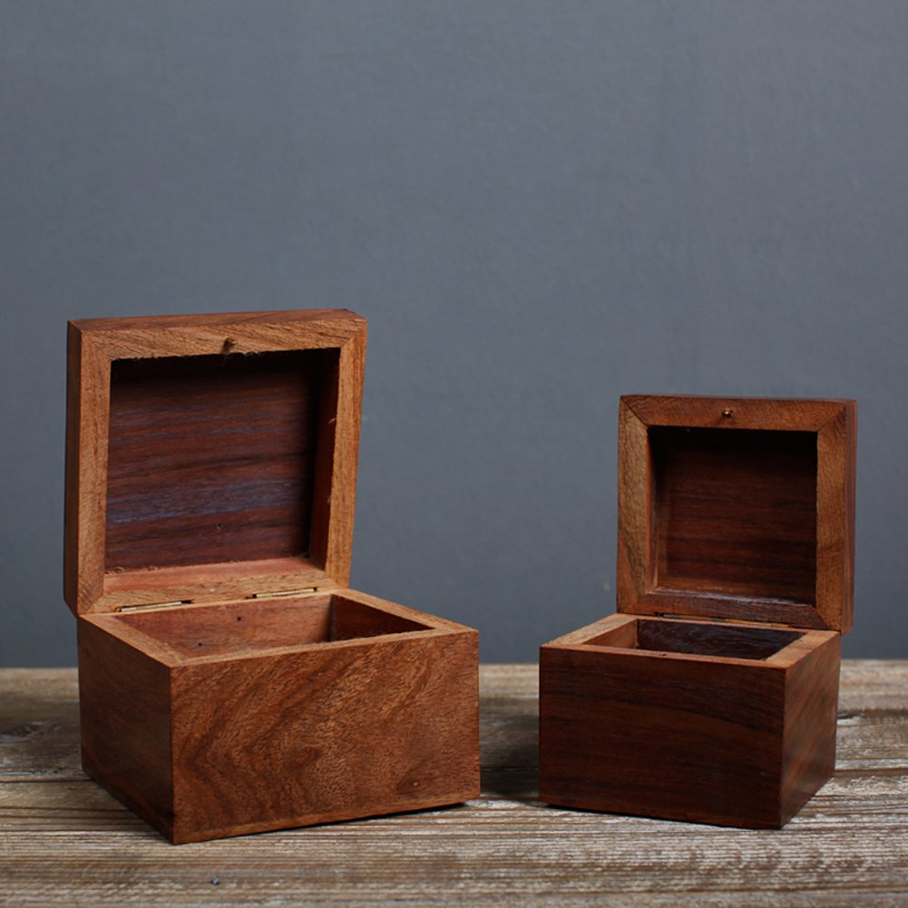 Retro Holz Holz Aufbewahrungsbox/Geschenkbox/Die kleine Holzkiste Schmuckschatulle/Schmuckkästchen/Schmuck Geschenkboxen-B Beauty Comes