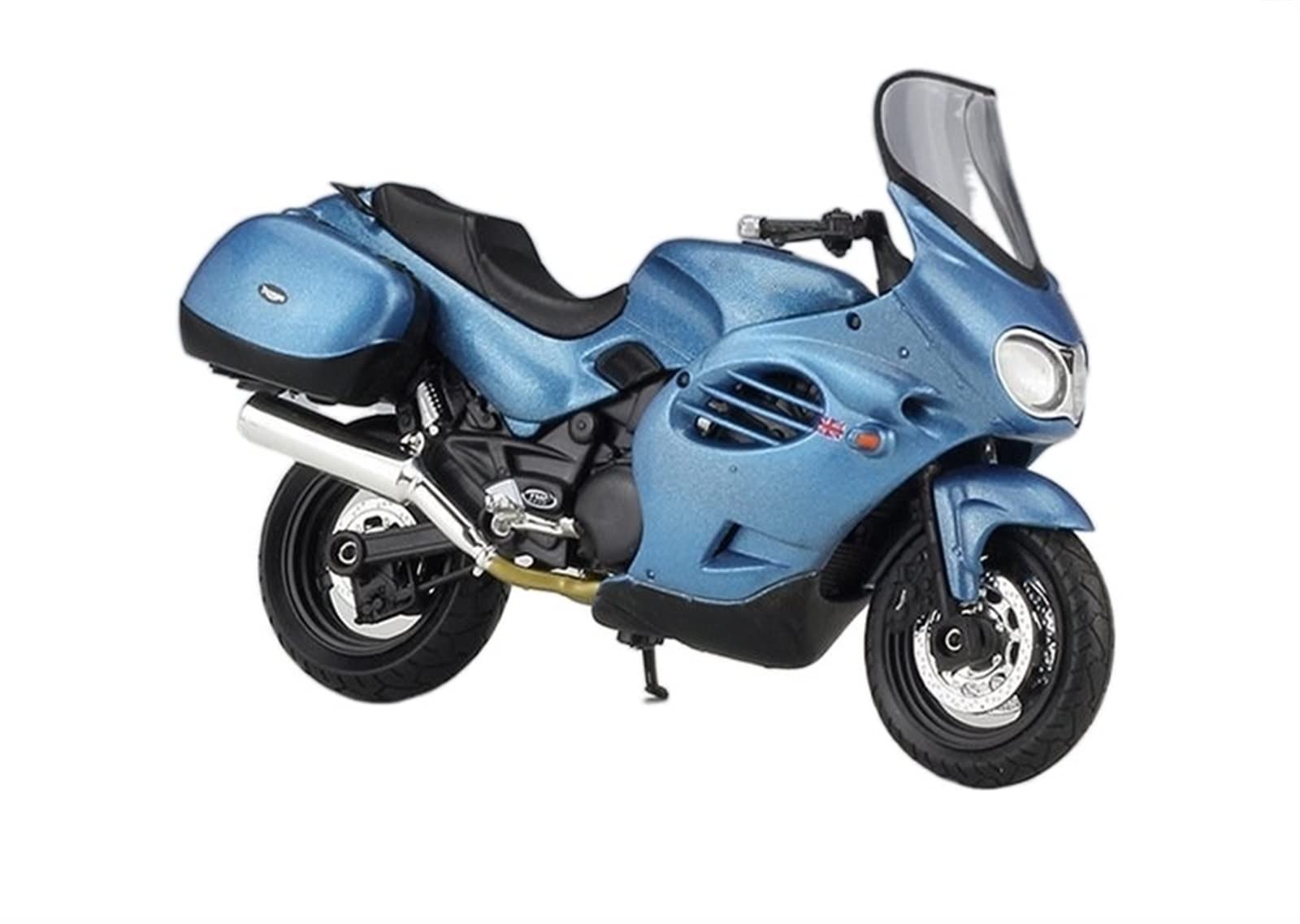 Réplica de moto Triumph Trophy Bonneville 2002 a escala 1:18 premium 4
