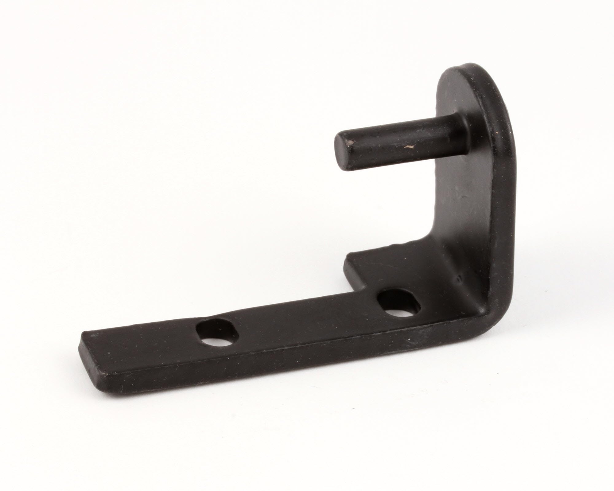 Top Right-Hand Door Hinge Bracket for Compatible Refrigerators and Merchandisers by Beverage Air – Metal, Black, Model 401-246A-02