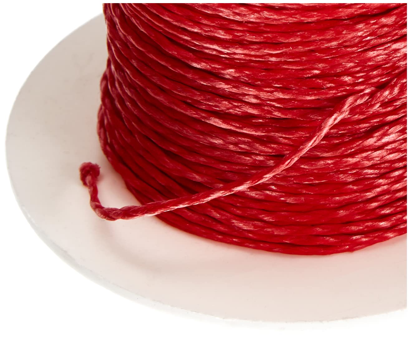 Best divers Leine Dyneema, SK75, ø1.0 mm, Spule 50 m, rot geharzt