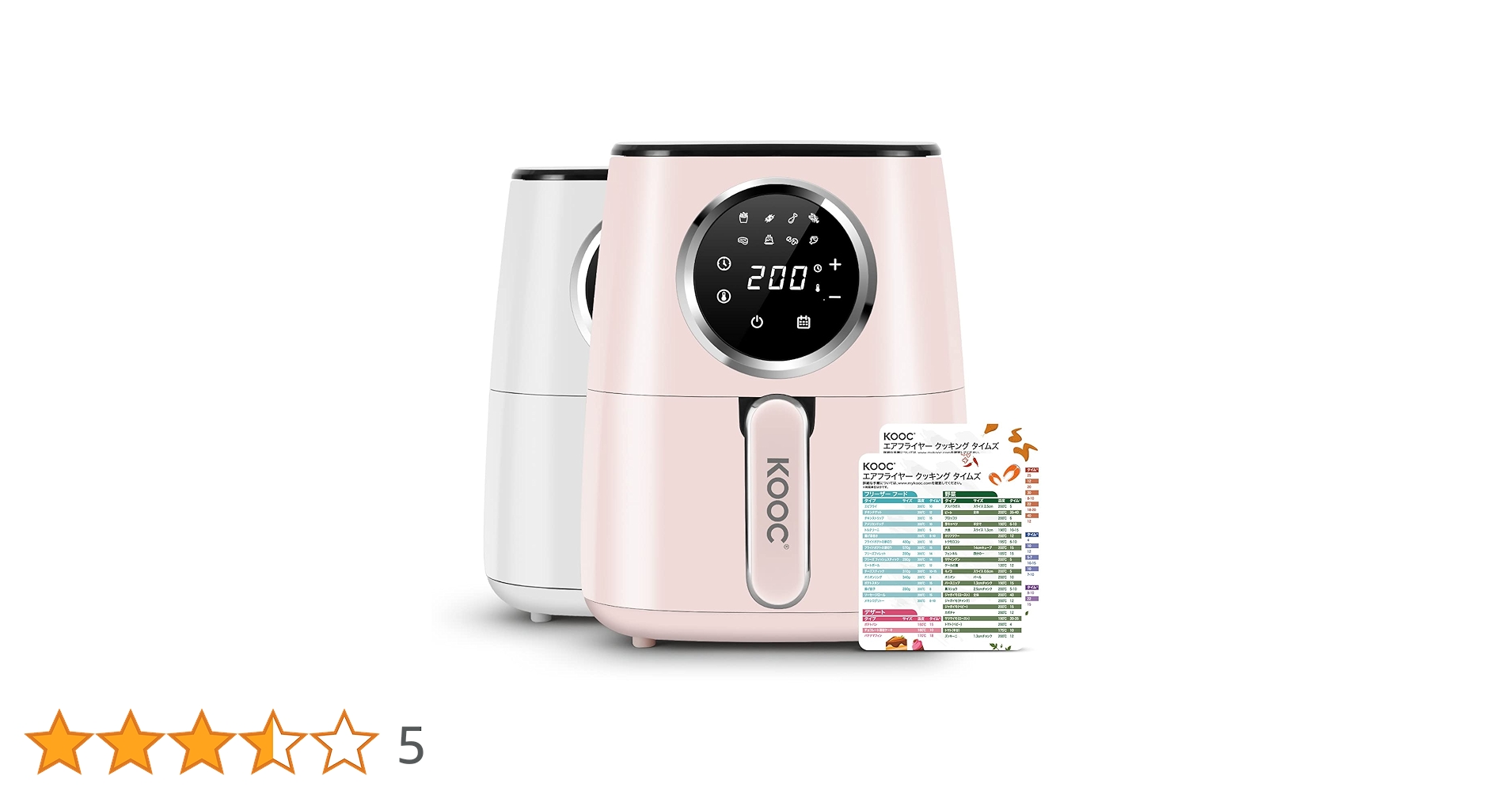 Amazon.co.jp: KOOC ノンフライヤー 電気フライヤー エアフライヤー Amazon.co.jp: KOOC ノンフライヤー 電気フライヤー エアフライヤー