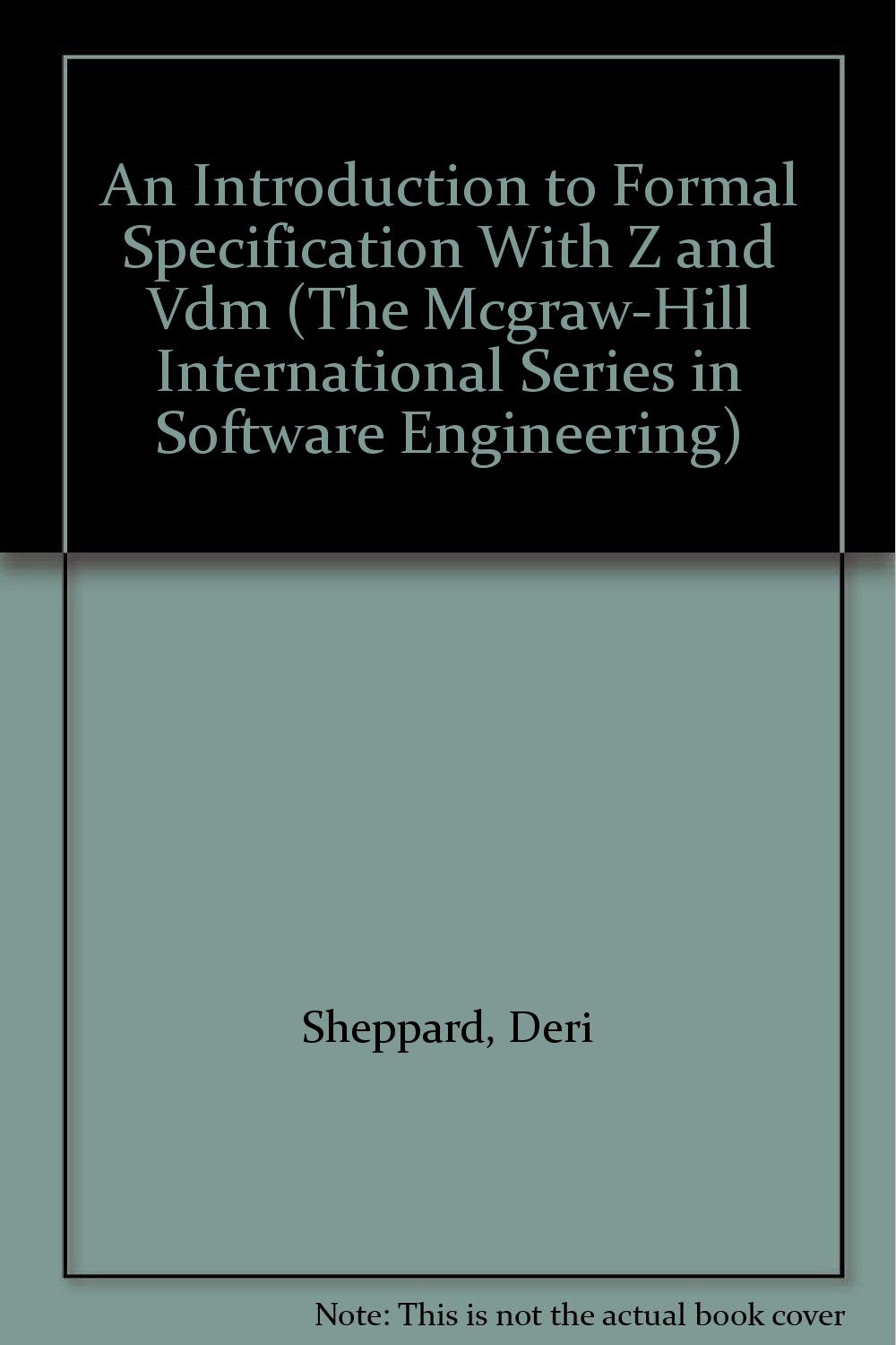 Introduction to Formal Specification with Z and VDM (McGraw-… Introduction to Formal Specification with Z and VDM (McGraw-…