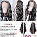 INVITEYOU Body Wave Lace Front Wigs Human Hair 13x4 HD Transparent Lace Frontal Wigs for Black Women 180% Density Glueless Wigs Human Hair Pre Plucked with Baby Hair (24inch)