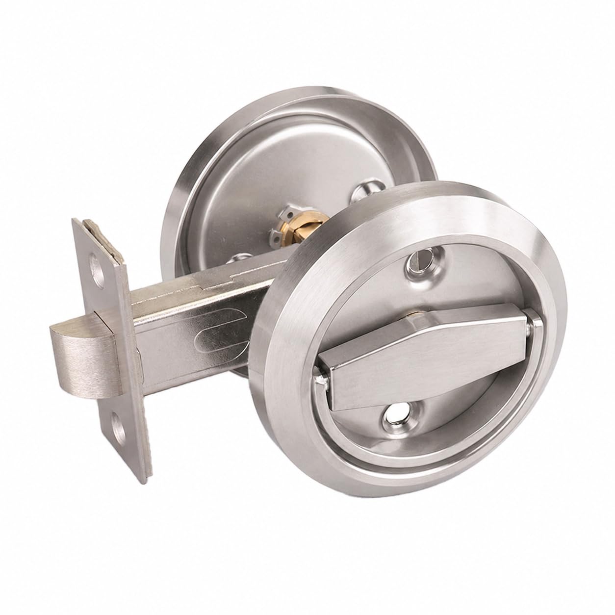 Recessed Door Knob - Keyless Stainless Steel -10