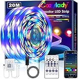 DIY Segmentcontrol: Steuern Sie den Cozylady LED-Streifen im DIY-Modus der App. Passen Sie Helligkeit oder Geschwindigkeit an und wählen Sie aus 16-Millionen Farben und verschiedenen Stilen, um das Dekor für Räume, Partys, Spiele oder jede Feier leicht zu ändern.
