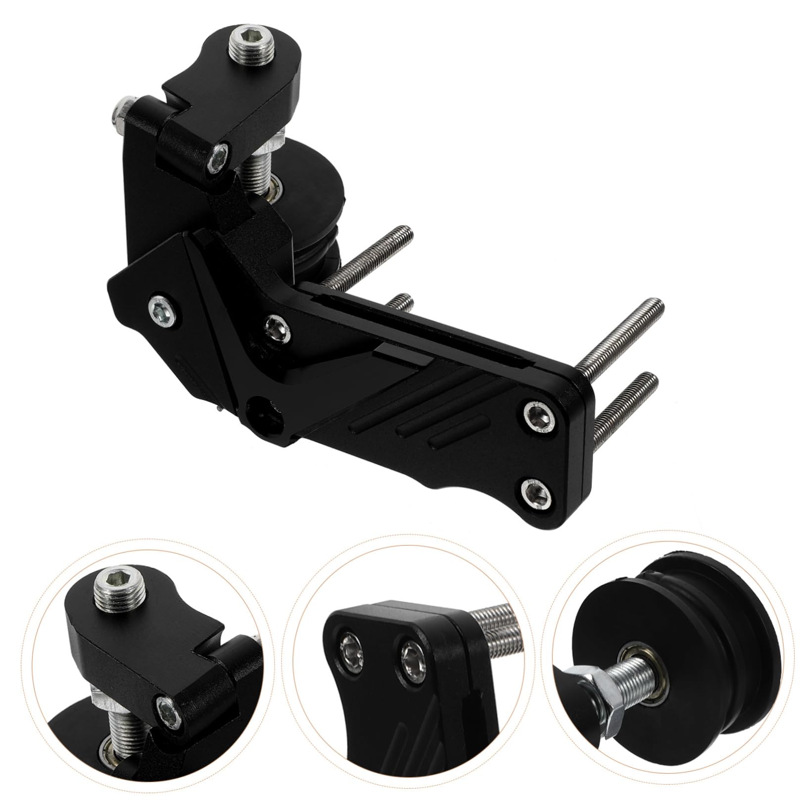 Aleación Tensor de Aluminio de Negro Cadena de Motocicleta