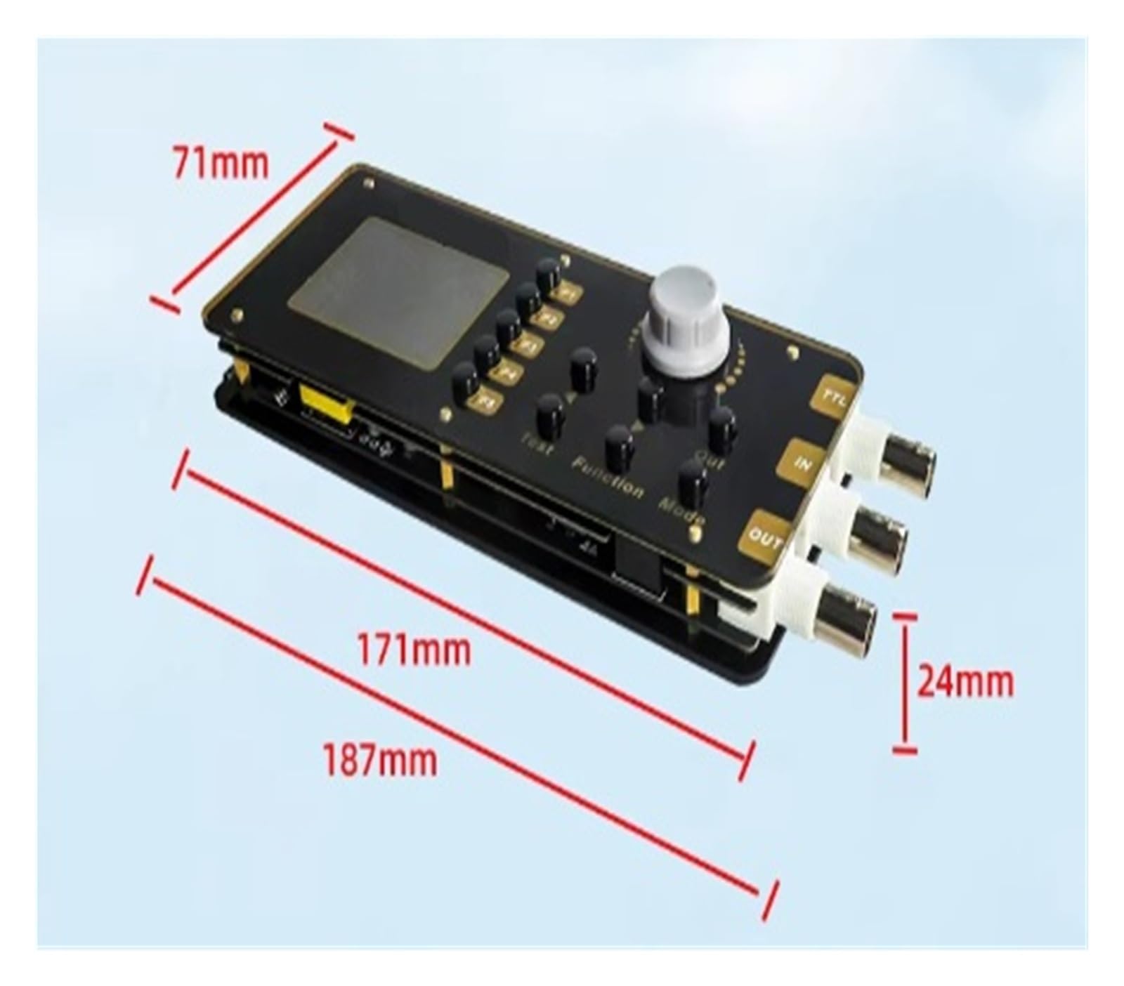 Generador de funciones DDS de forma de onda arbitraria QLS3625S 30MHz