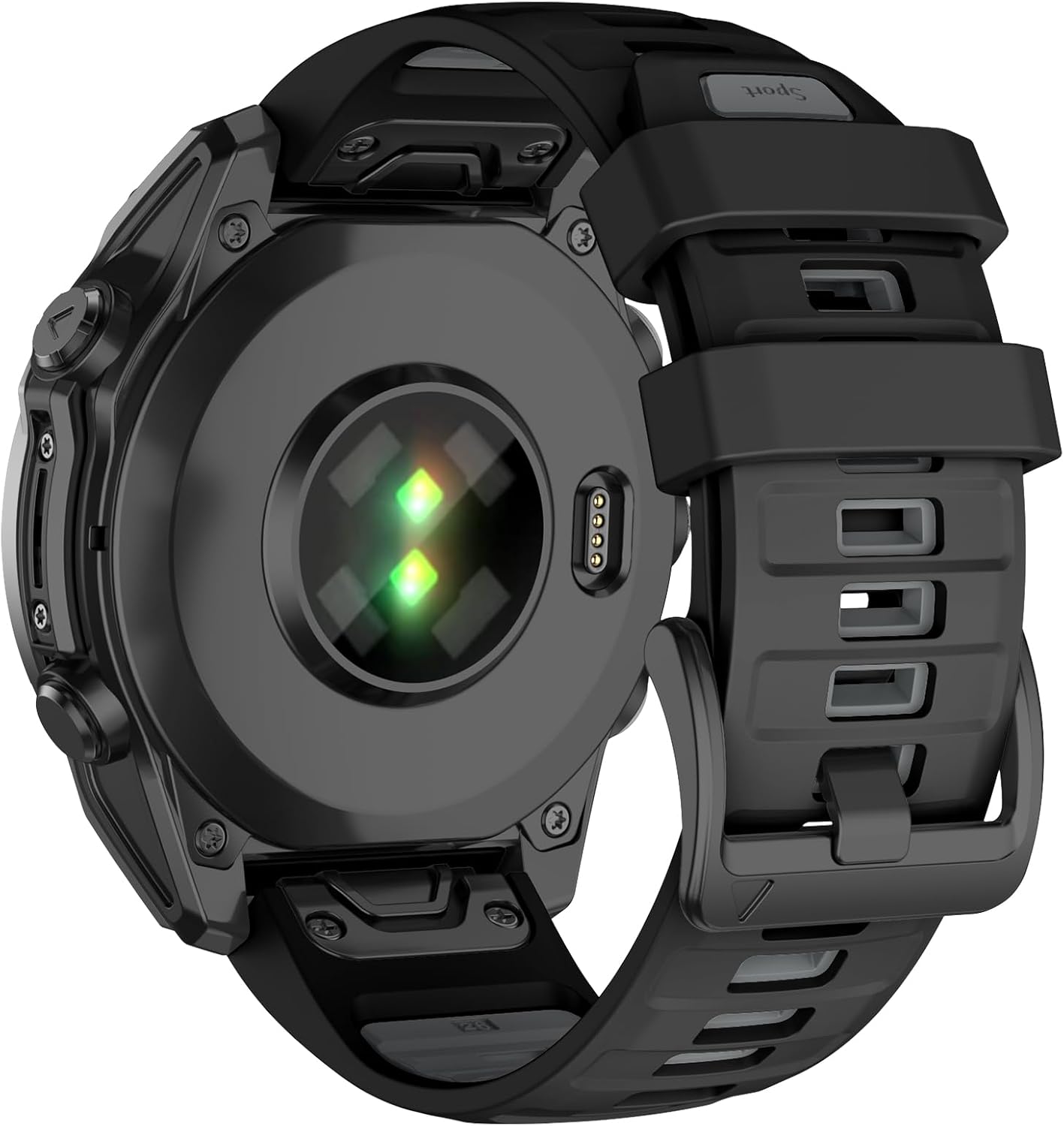 26 mm Silicone QuickFit Band for Fenix 8 AMOLED 51 mm/8 Solar 51 mm/Fenix 7X/7X Pro/Fenix 6X/6X Pro/Fenix 5X/5X Plus/Fenix 3/3HR 26 mm Silicone Strap for Epix Pro 51 mm/TACTIX 7/DELTA