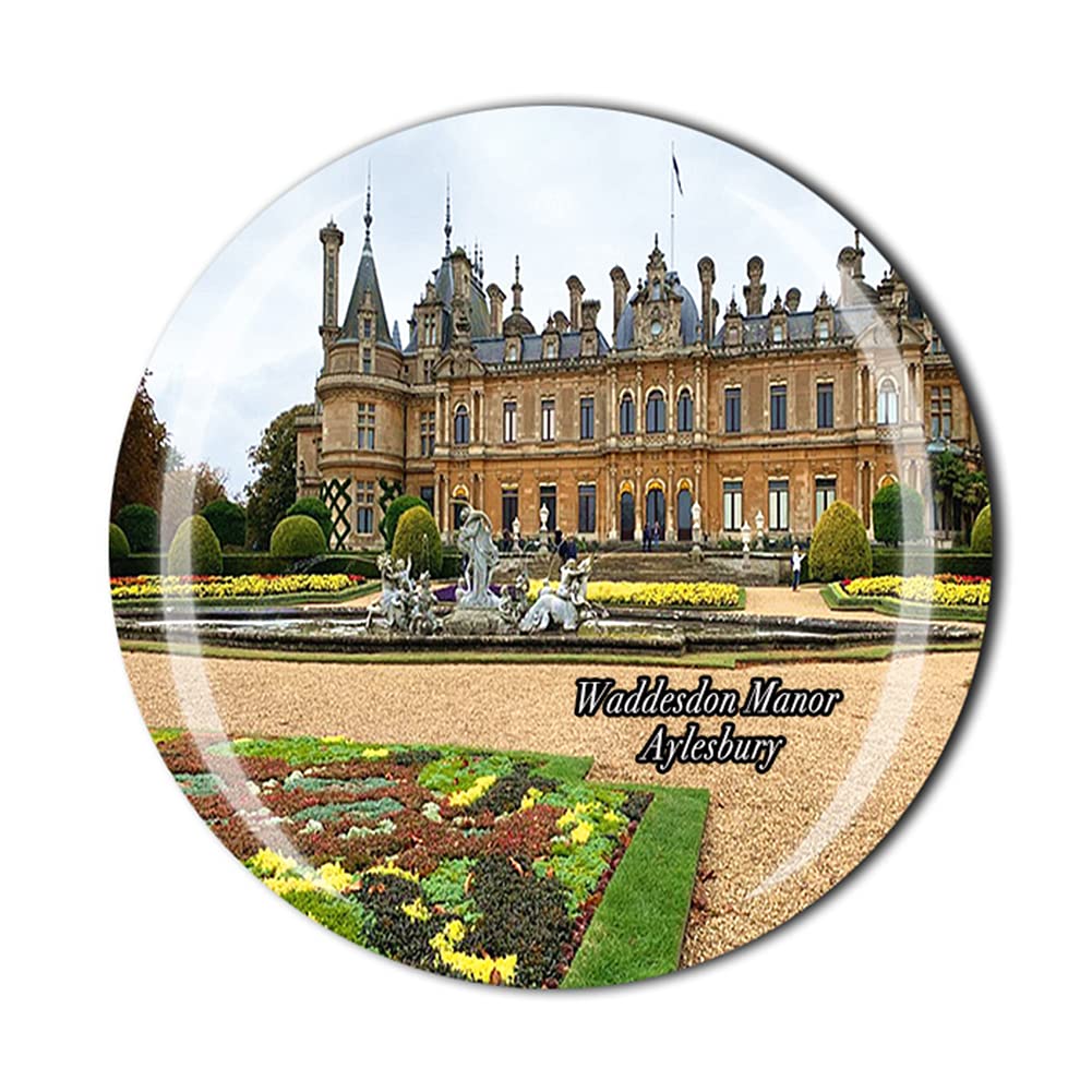 Waddesdon Manor Aylesbury England Fridge Magnet Souvenir Gift Crystal Magnetic Sticker