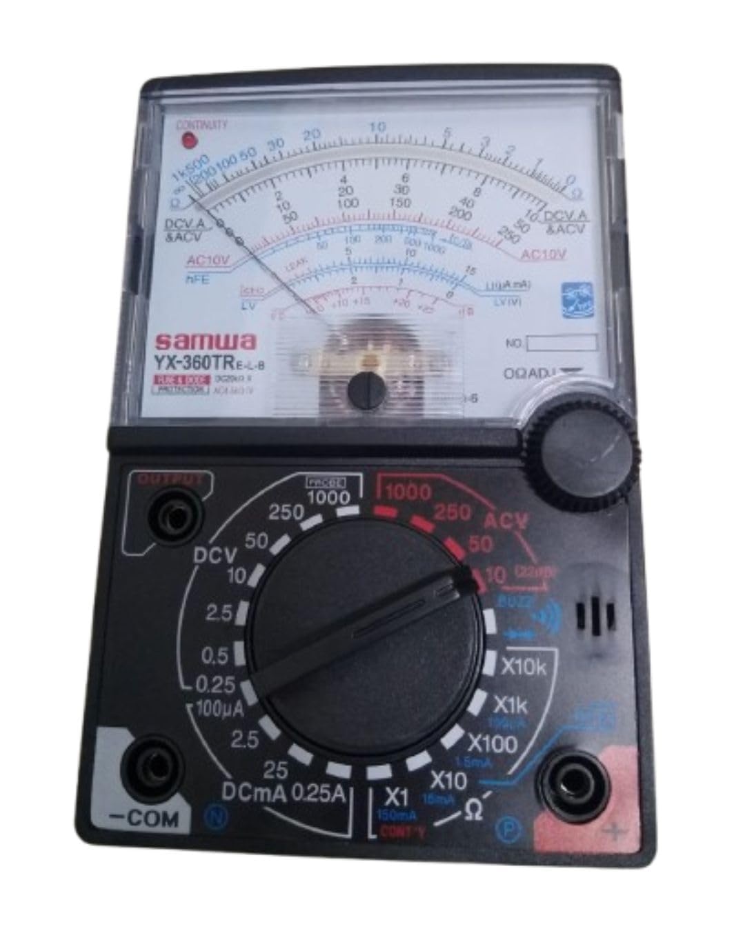 Analog Multimeter Voltmeter AC DC Voltage DC Current for Non-magnetic Electronic Level Tester Analog Multimeter (2000 Counts)