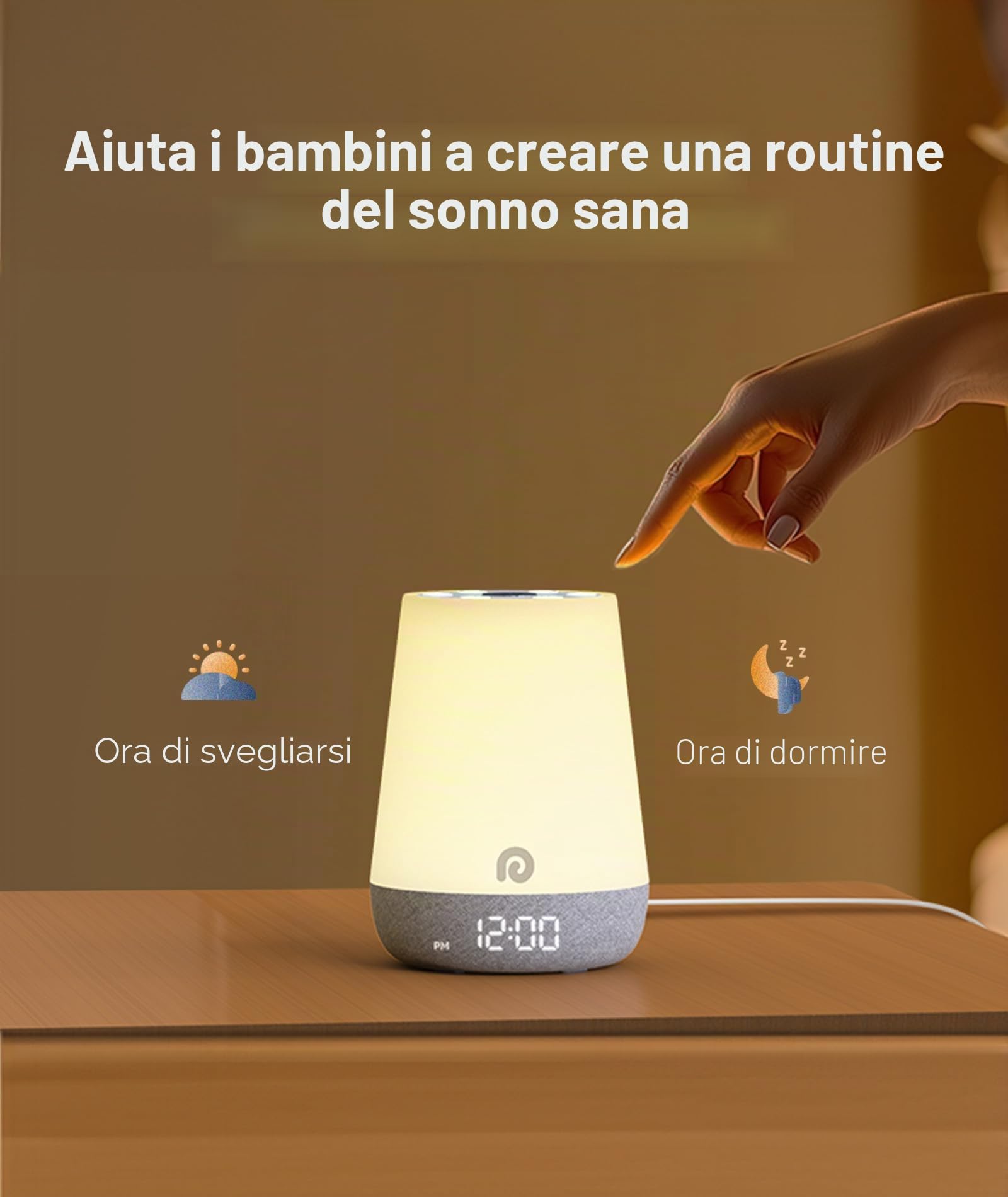 Dreamegg macchina del rumore bianca d44 neonato