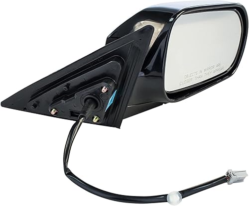 Miniatura 5 de Dependable Direct Espejo de puerta plegable sin pintar del lado izquierdo del conductor para Honda Accord Sedan (solo 4 puertas) 1998 1999 2000 2001