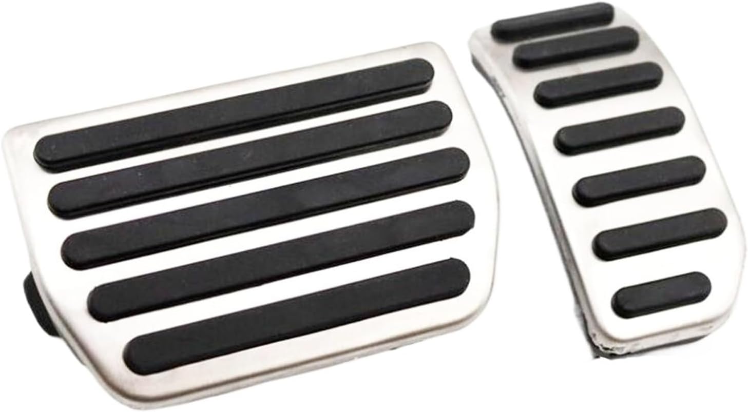 Auto Parts Car Styling Stainless Steel NO Drill Fuel Accelerator Brake Pedal Fit For Volvo S60 S60L S80 S80L V60 XC60 XC70 V70 Car Accessories Cost performance(AT)