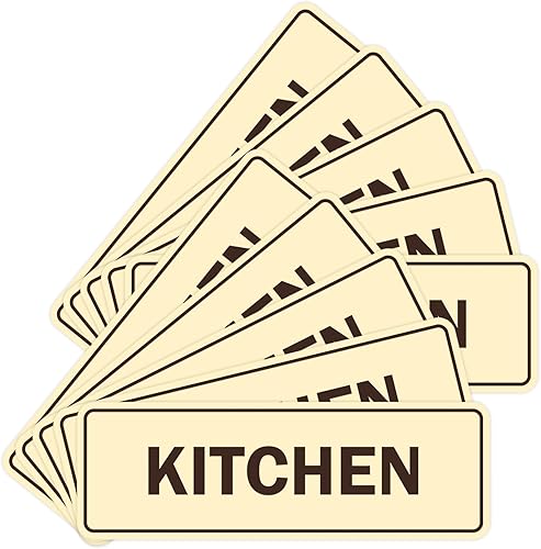 Miniatura 68 de Signs ByLITA Letrero de cocina estándar (plata cepillada) - Grande Brushed Silver,Negro y dorado,Azul / Patchwork,Oro cepillado,Marrón