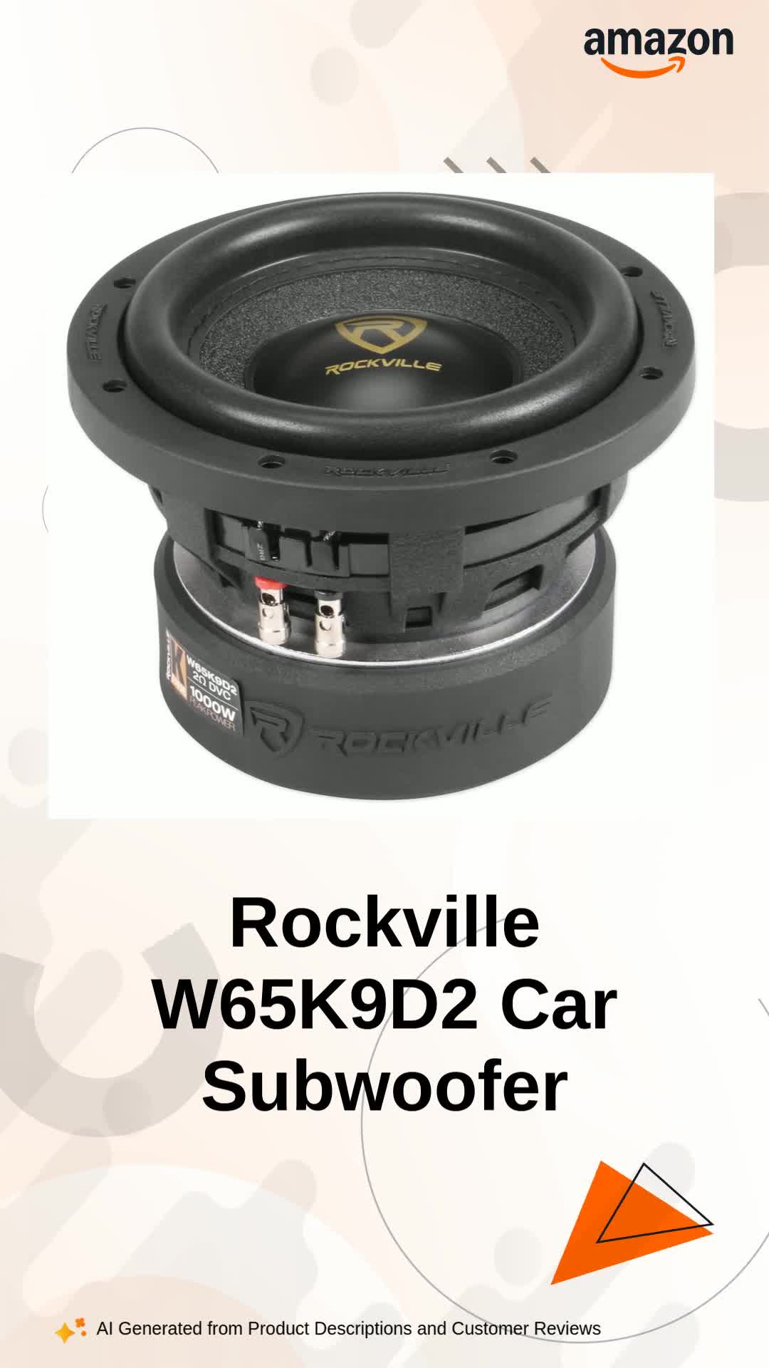 Rockville W65K9D2 6.5