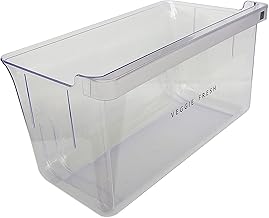 SMIPLEBOL - The Best Is Here Fridge Vegetable Box/Basket/Container Compatible for Whirlpool Gen Y/Impresh (Part No: W10418585), Clear