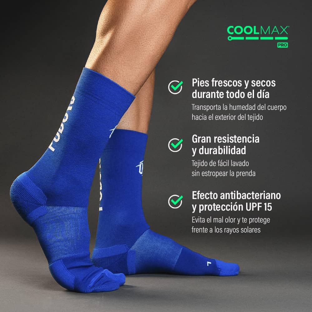 Calcetines Running Hombre y Mujer | Compresión deportiva y almohadillado estratégico | Alivia Fascitis Plantar | Sirve para Padel, Crossfit y más