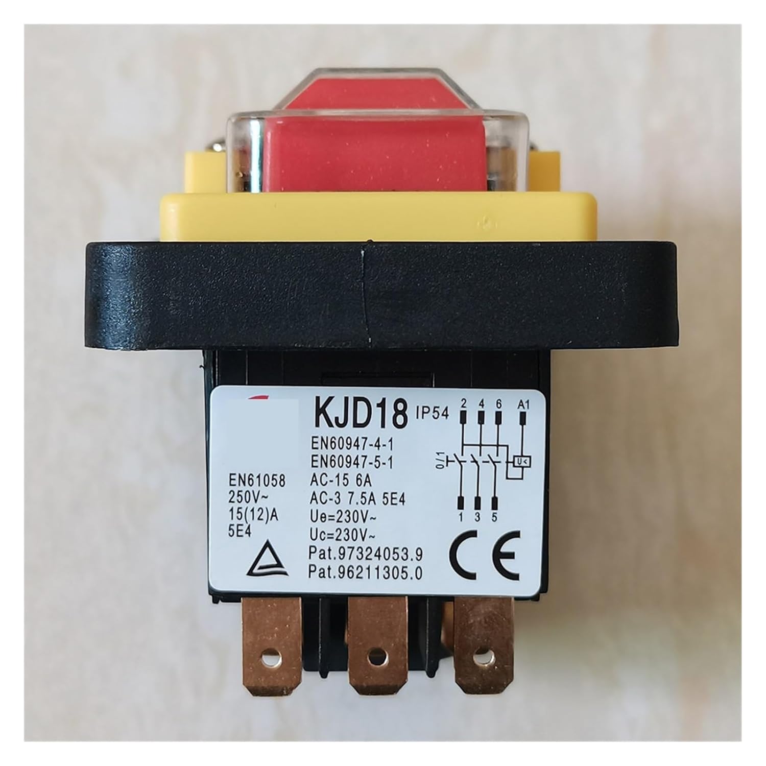 16mm IP67防水プッシュボタンスイッチ | 高品質の16mm IP67防水プッシュボタンスイッチを製造する台湾のメーカー |  安天德百電股份有限公司 ElectronicSwitch PVC7ピン KJD18 プッシュボタンスイッチ 電磁ボタンスイッチ PVC7ピン  KJD18 プッシュボタンスイッチ 電磁 ... 7ピン KJD18 プッシュボタンスイッチ 電磁ボタンスイッチ