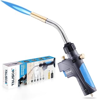 Propane Torch Head, High Intensity Propane Torch Trigger Start, Mapp Gas Torch, Multi-Use Torch, Soldering Brazing Cooking