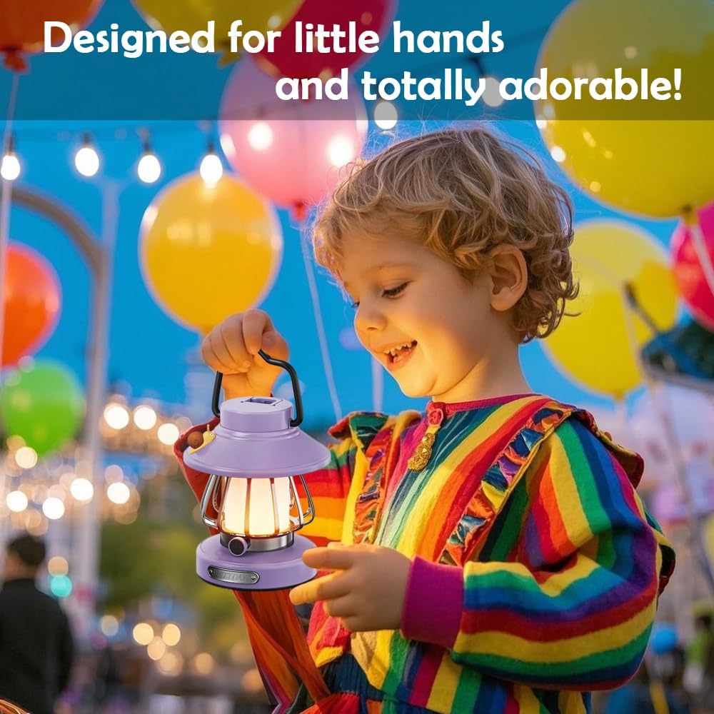 Camping Lantern& Kid Toddler Flashlight