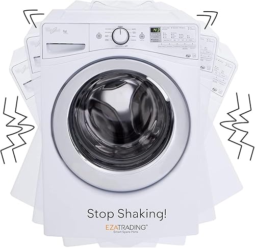 Miniatura 4 de OEM SUSPA 5304485917 131268200 - Amortiguador para arandelas Frigidaire, 2 unidades, color negro