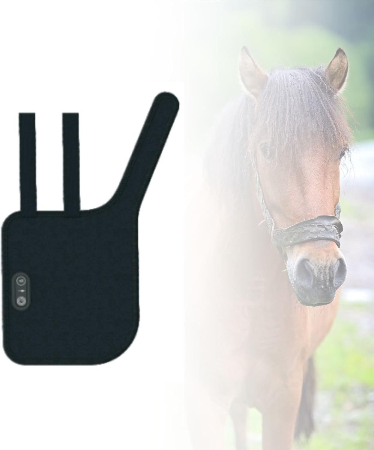 iKeener Red Light Therapy for Horses, Horse Red Light Therapy for Tendons & Joints, Portable Wearable Red Light Wraps for Horse Equine Hoof & Hock Pain Relief, 3 Timers & 3 Brightness Levels