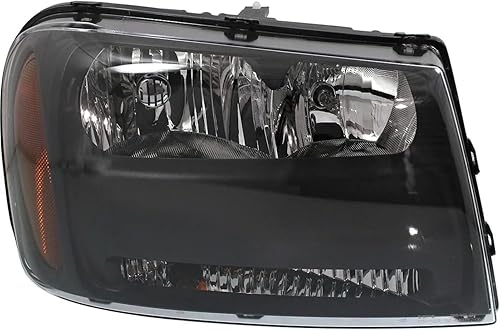 FITRITE AUTO PARTS - Conjunto de luz halógena delantera derecha del lado del pasajero para Chevrolet Trailblazer 2006-2009, compatible con modelos