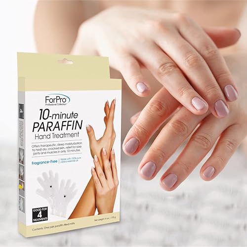 Miniatura 8 de ForPro - Guantes de tratamiento de manos de parafina de 10 minutos, para spa y tratamiento en el hogar, sin fragancia, un par