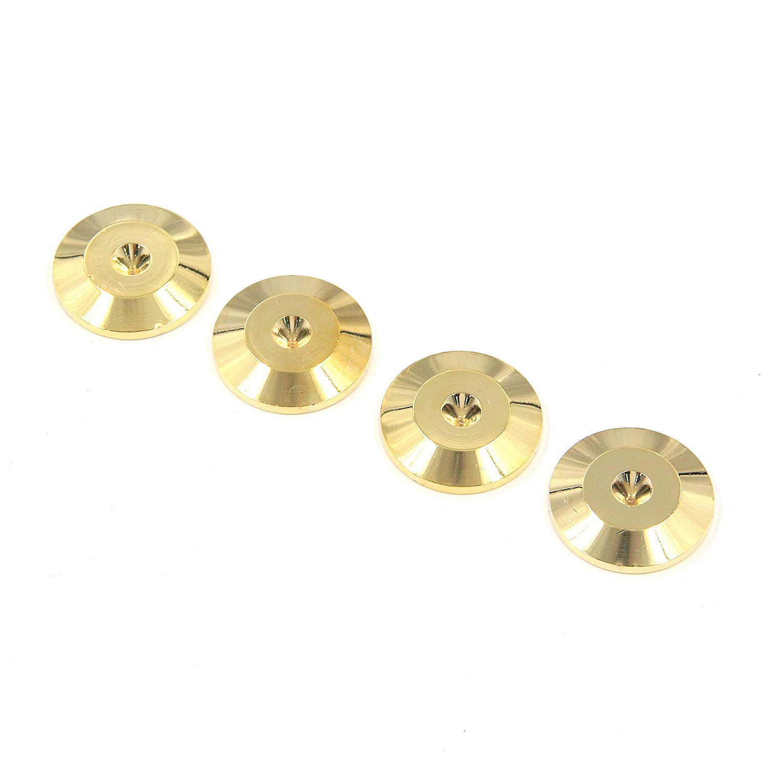 Karcy Speaker Spike Pads Speaker Spikes Floor Protector Gold Copper Pack of 4