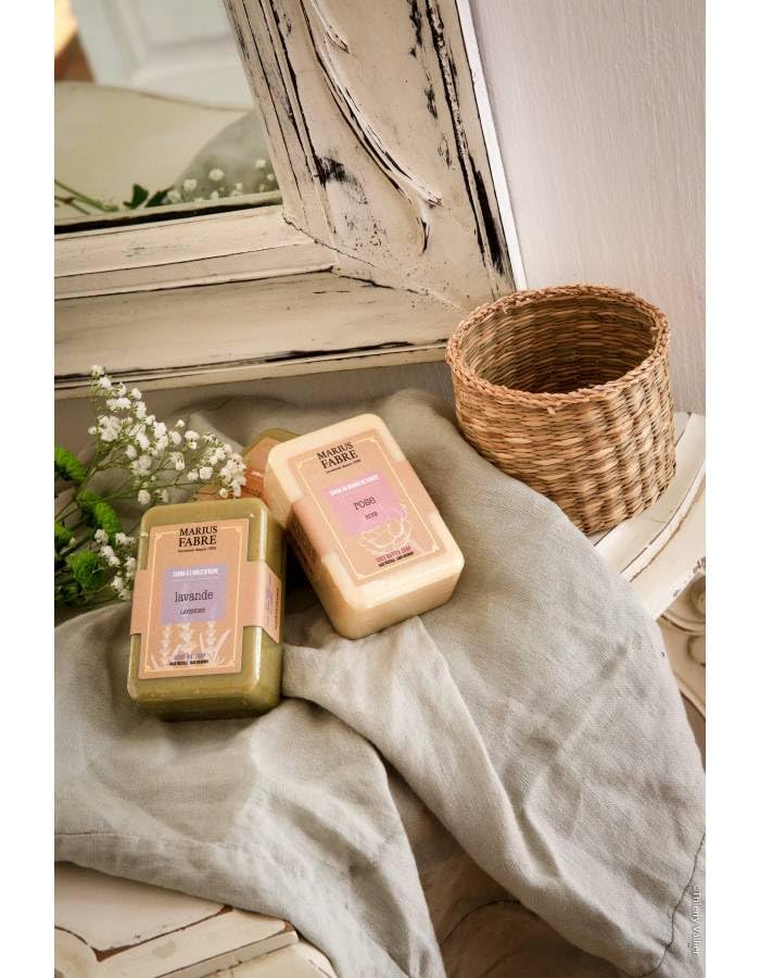 Marius Fabre Natural Soap Bars, Vegetable Base, Set of 3, 100g Each, Made in France (3 UNITS, ORANGE PEEL and CINNAMON) image 4