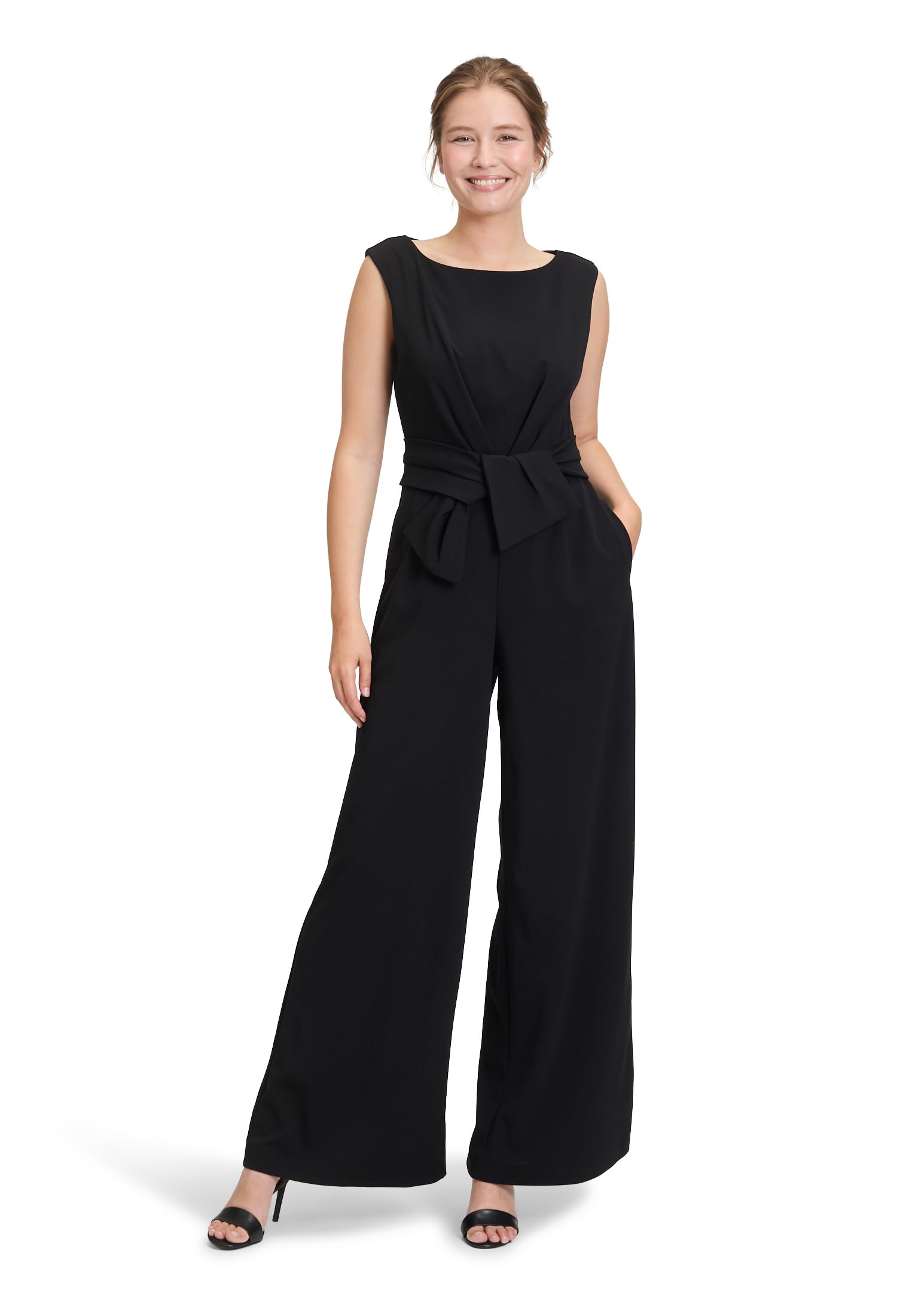 Vera Mont Damen Jumpsuit | mit weitem Bein