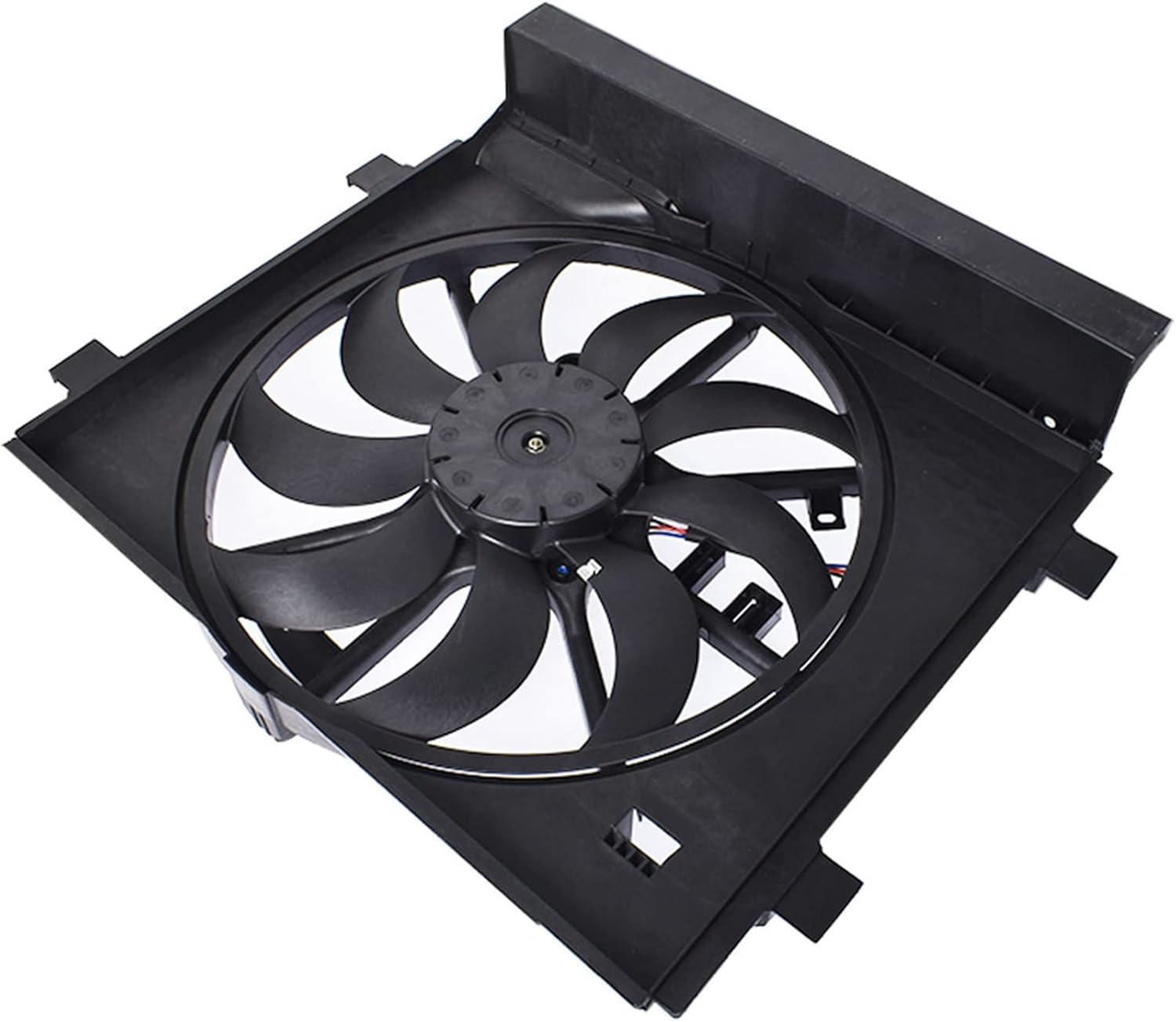 labwork Automobile Condenser Radiator Cooling Fan Replacement for 2013-2018 Nissan Sentra 1.6L 1.8L TYC622880 214813SH5A 214819AM0A 622880 NI3115146 NI3115146Q