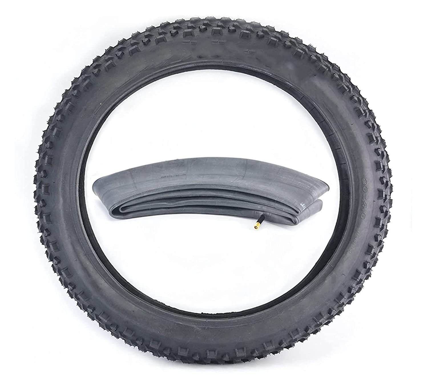 Opona rowerowa 20 cali 4.0 gruba opona skuter śnieżny opona na przednie koło plaża koło rowerowe opona do roweru górskiego (20x4,0 1 zestaw)