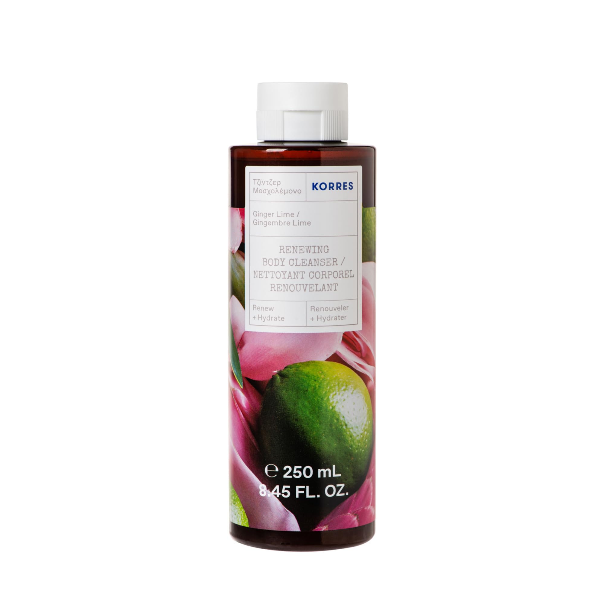 KORRES Ginger Lime Renewing Body Cleanser