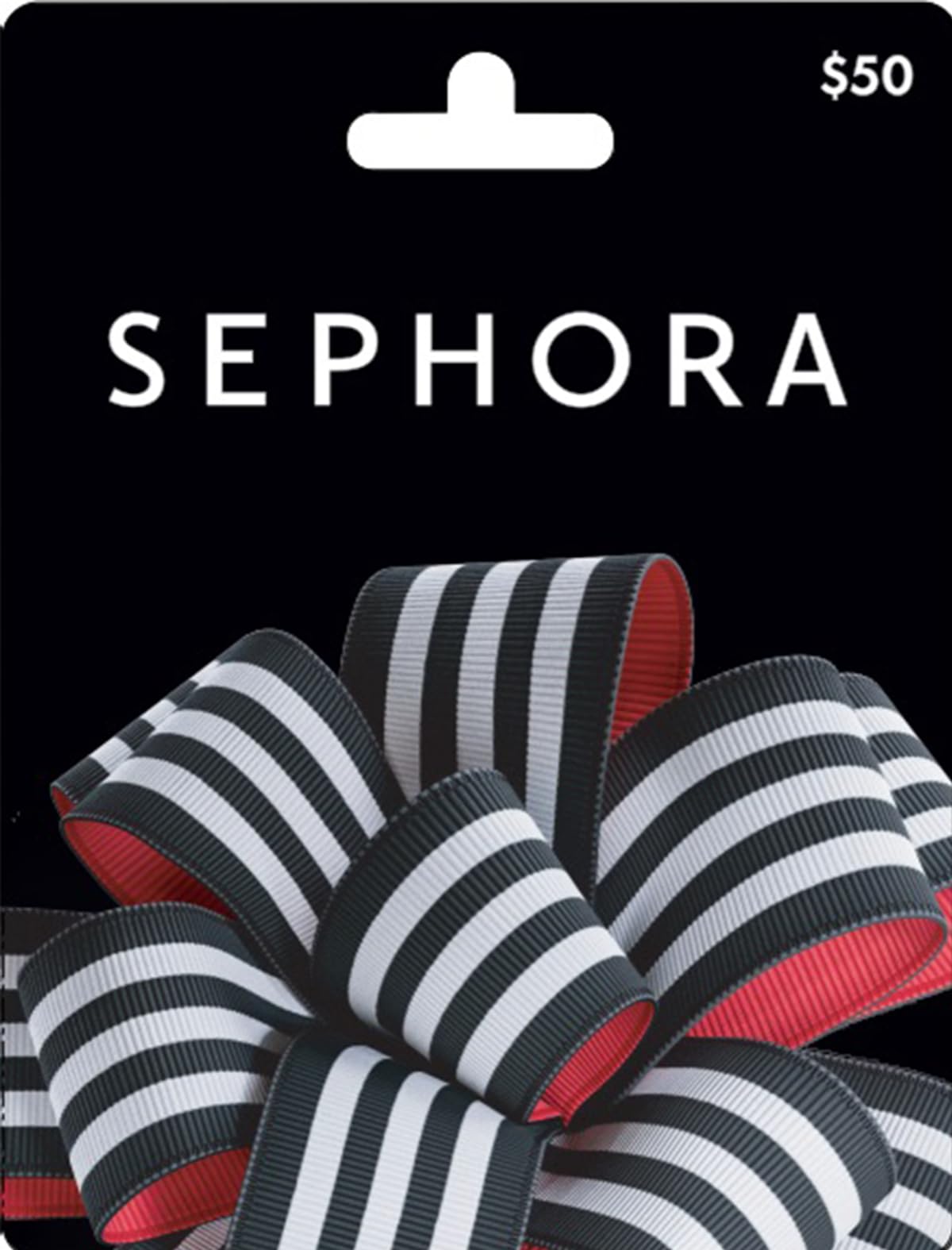 SEPHORA Physical Gift Card 50 Bow
