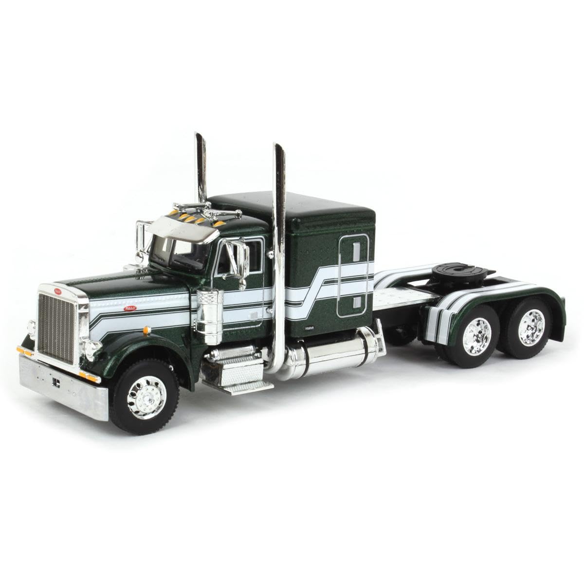 Amazon.com: DCP 1/64 Metallic Green Husky Peterbilt 379 Truck with