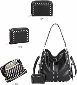 Amazon.com: WESTERN ORIGIN Gold Hardware Fashion Hobo Bag Women