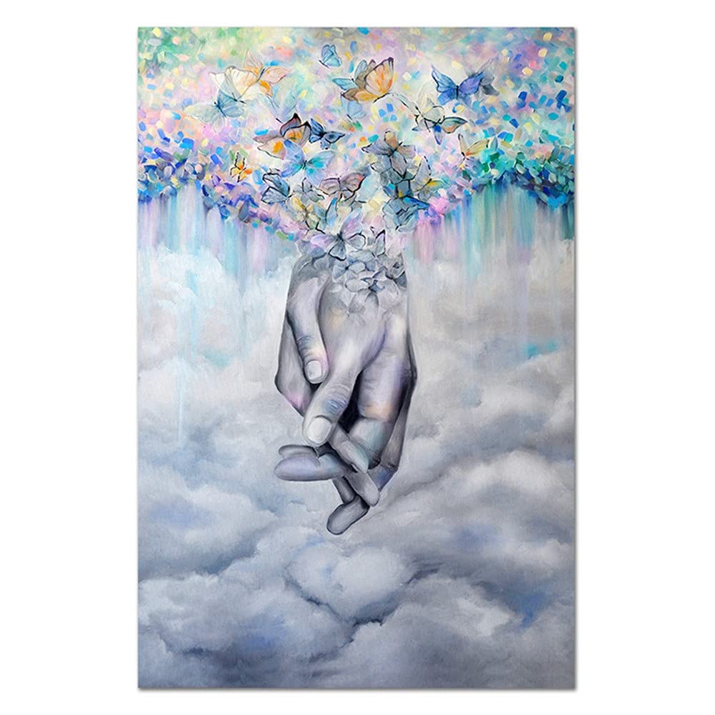 Kit Diamant Peinture papillon 40x80cm broderie carrée