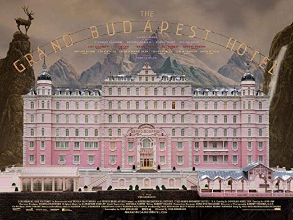 DFCYT Puzzles, Poster 1000 Piece Wooden Jigsaw Puzzle, Very Challenging Adult And Teen Casual Jigsaw Puzzle- Grand Budapest Hotel
