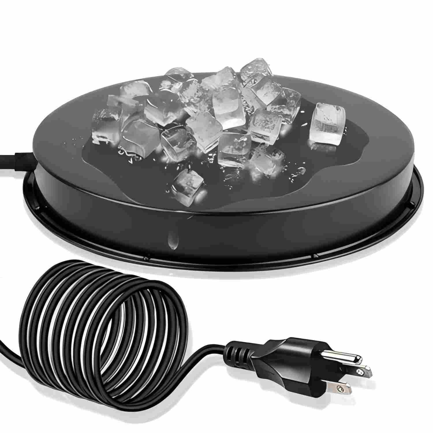 COICOTTC Chicken Water Heater for Winter 11 Inch Base