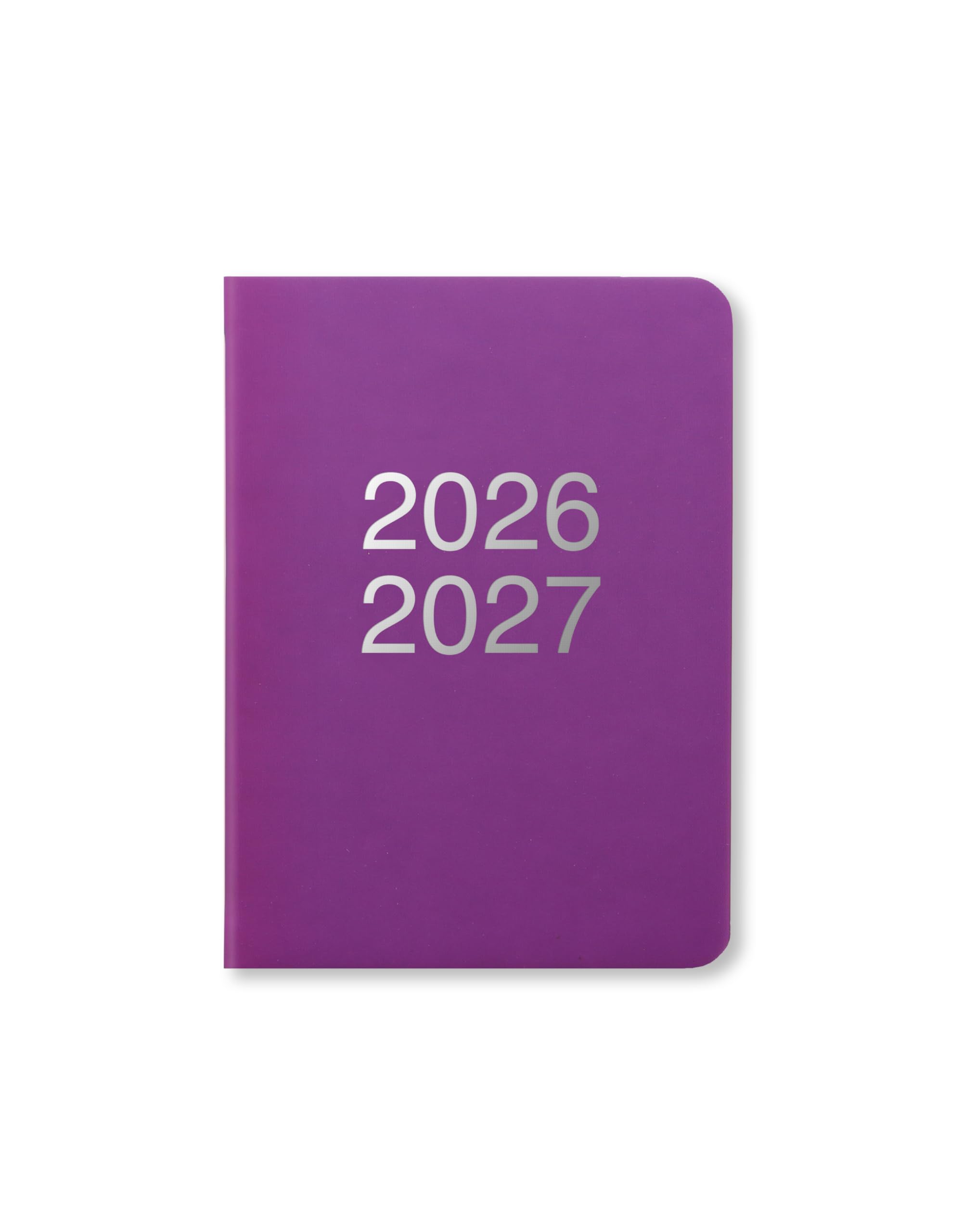 Letts of London Dazzle A6 academic 2026/2027 day to a page with appointments diary - Purple 27-031120