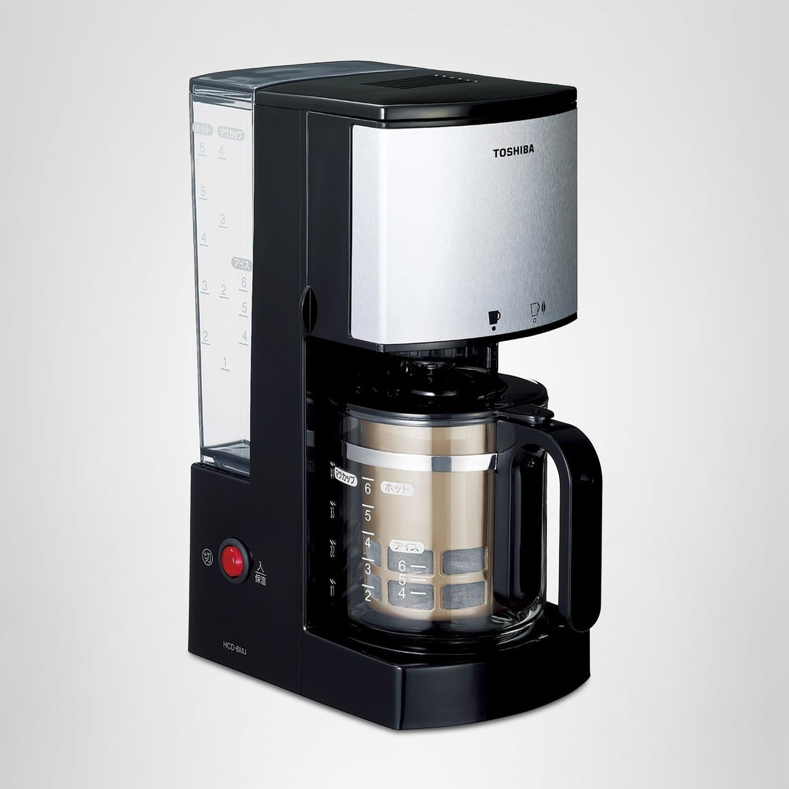 Amazon | TOSHIBA コーヒーメーカー ブラック HCD-6MJ(K) | 東芝