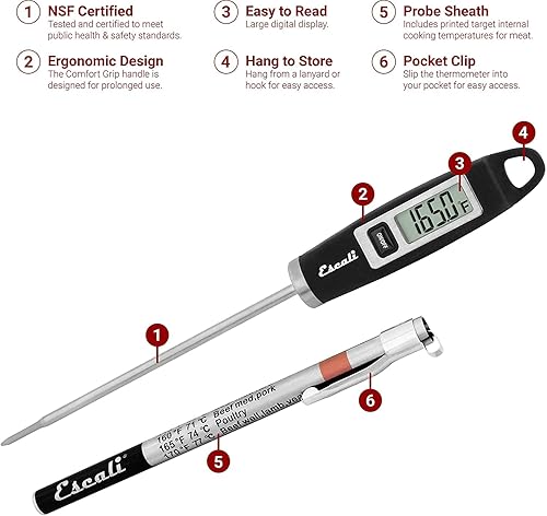 Vista 16 de Escali Balanza de cocina digital Primo (capacidad de 11 libras/ 5 kg) (aumento de 0.05 oz/ 1 g) Balanza de alimentos de primera calidad para hornear