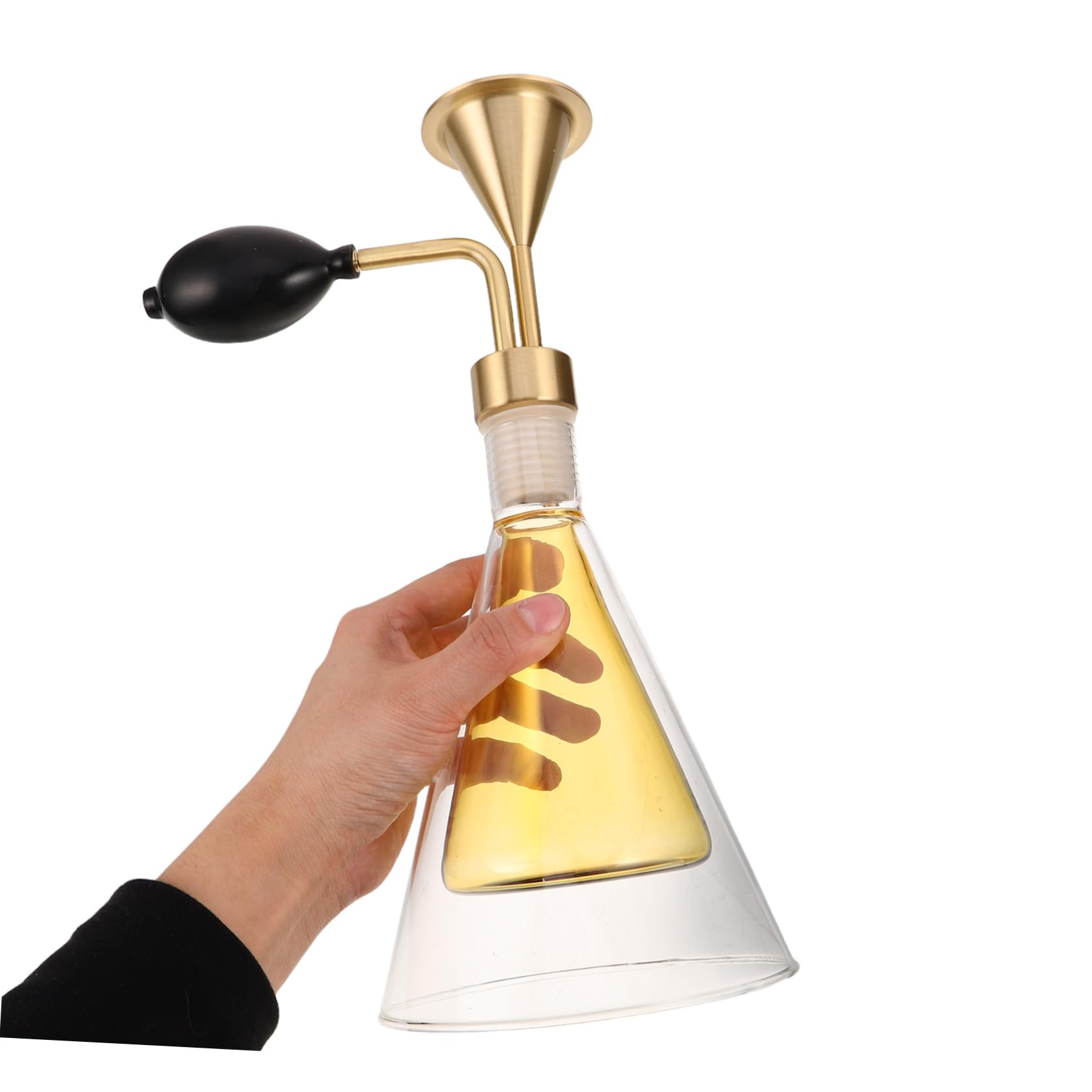 FRCOLOR Diffusore di Fragranze per Spa in Vetro Compatto Oli Essenziali Intercambiabili, Design Raffinato e Adatto per Uso Quotidiano Aromatico