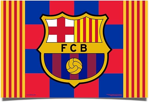 Desert Cactus FC Barcelona - Póster de fútbol de fútbol de 24 x 36 pulgadas, decoración oficial para fanáticos (24 x 36, estilo A)