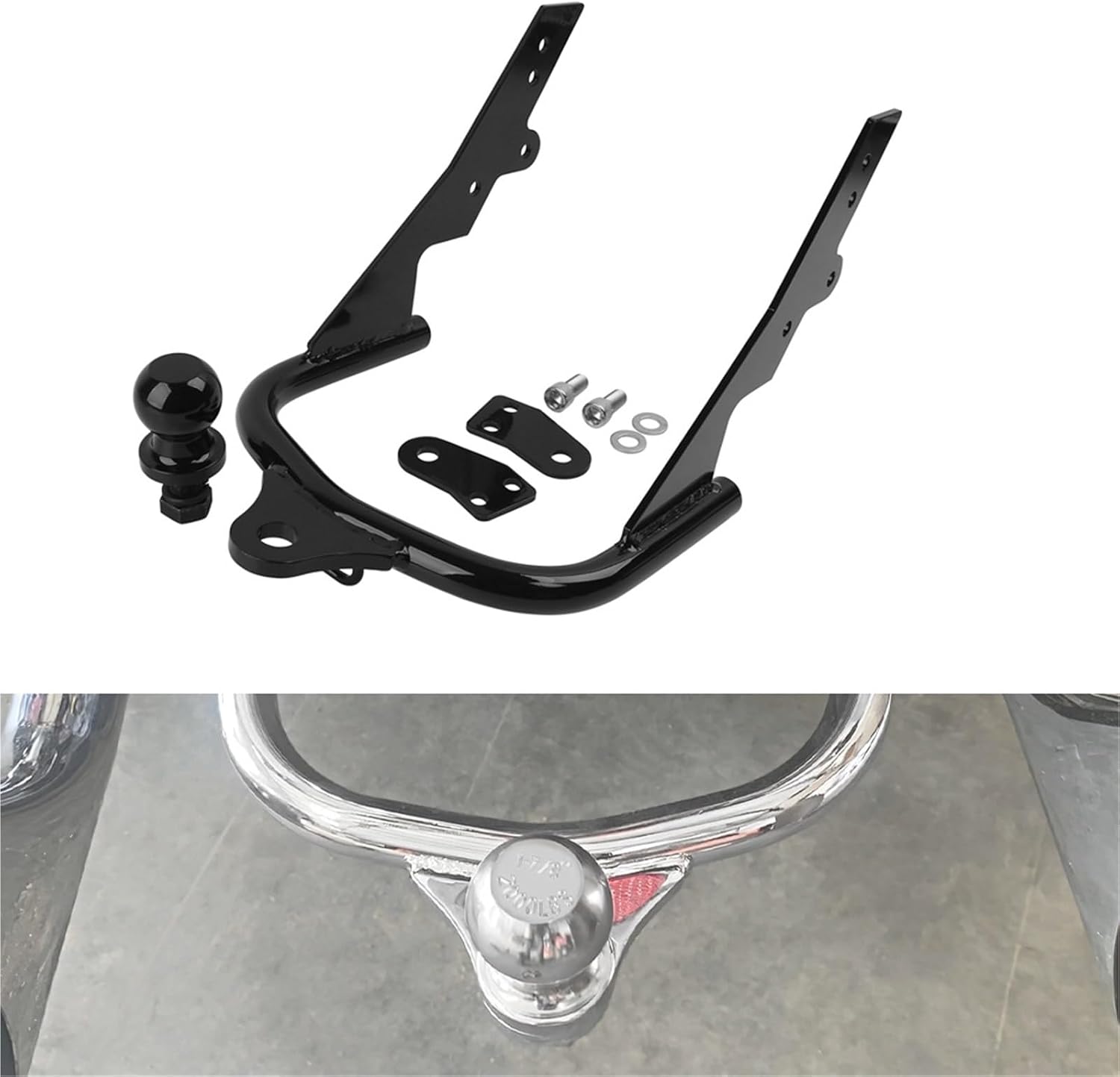 Trailer Hitch with Ball for Harley Touring 1994-2008