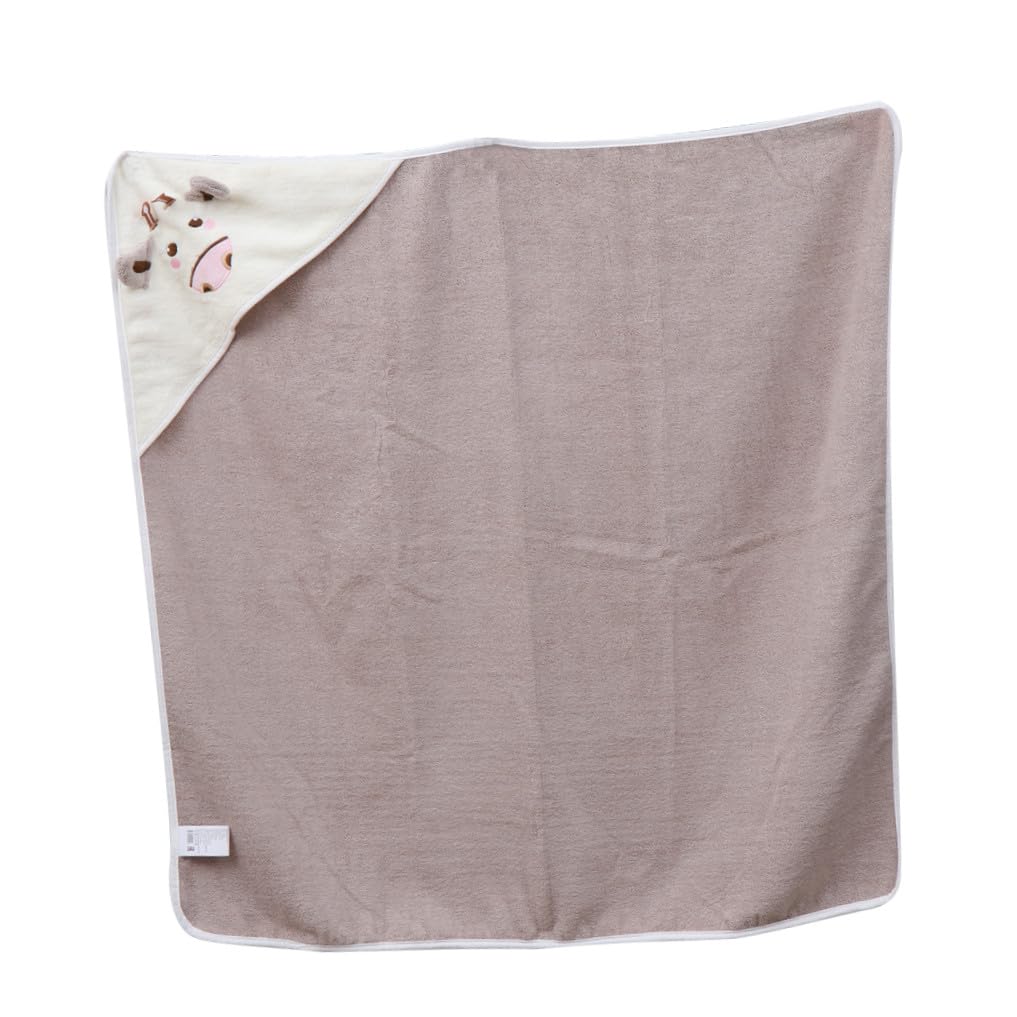 Toalla con Capucha para Niña Algodón Poncho Absorbente y Cómodo para Secar Rápido Diseño de Dibujos Animados Unisex para Baño y Playa
